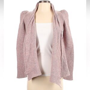 ANTHROPOLOGIE Meguro River Puff Sleeve
Cardigan Sweater Wool blend